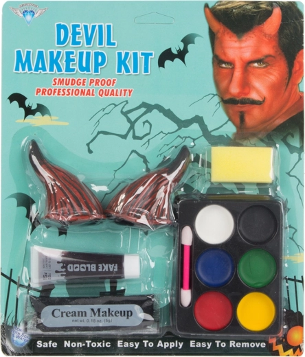 Diabolská make-up sada na Halloween