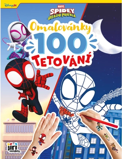 Omaľovánky a 100 tetovaní Spidey