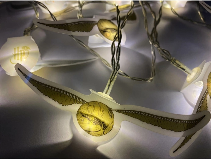 Svetelná reťaz Harry Potter 1 Zlatonka