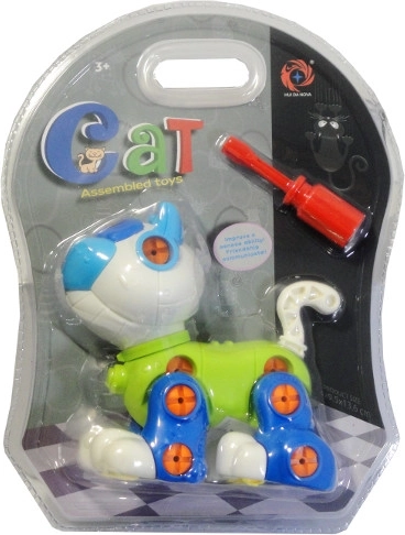 Skrutkovacia mačička – kreatívna stavebnica pre deti