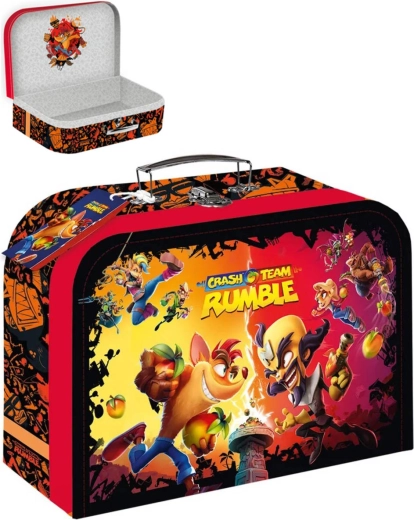 Detský školský kufrík Crash Team Rumble 35 × 25 cm - 1 kus