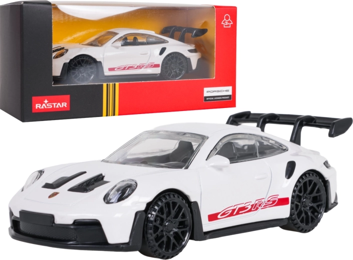 Kovový model Porsche 911 GT3 RS RASTAR 1:43 – Biela