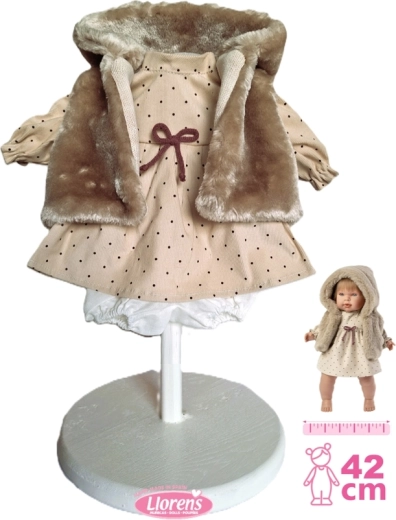 Llorens obleček pre bábiku 42 cm – 3‑dielna sada
