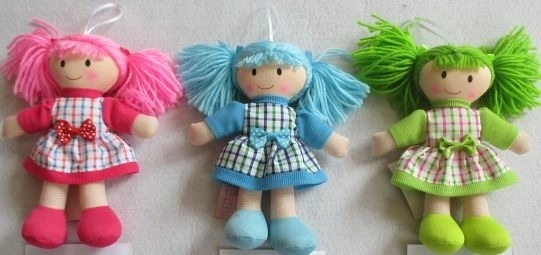 Handrová bábika 20 cm (3 druhy)