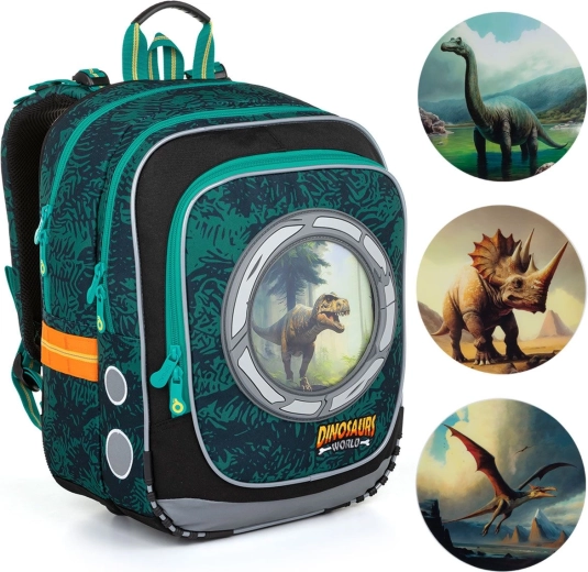 Ľahký batoh s dinosaurami Topgal ENDY