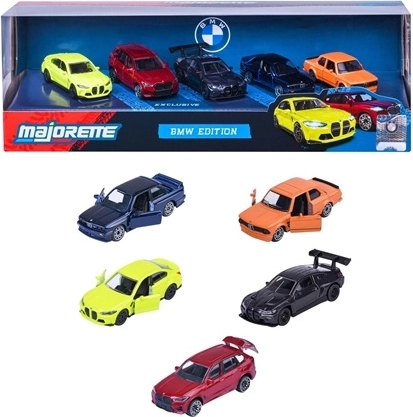 Majorette BMW súprava 5 autíčok - 5 ks
