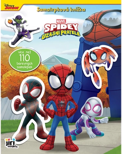 Samolepková knižka Spidey