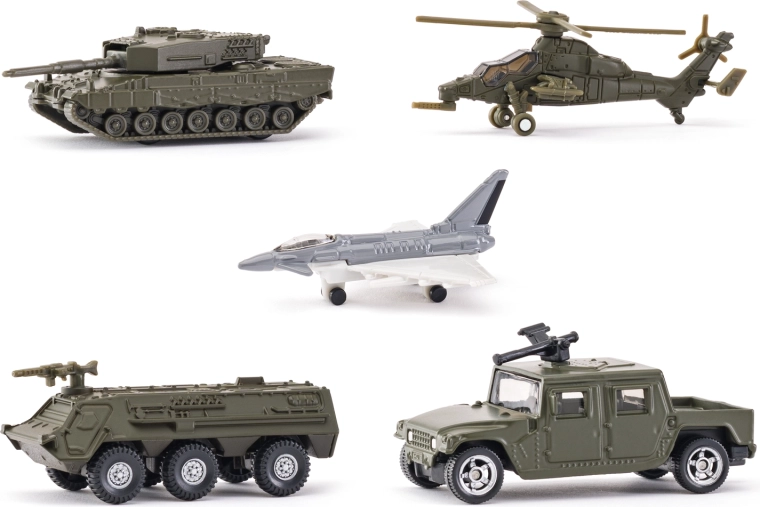 Siku Military – sada vojenských vozidiel 5 ks