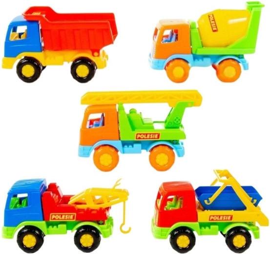 Autíčko TEMA – pracovné vozidlo, mix druhov