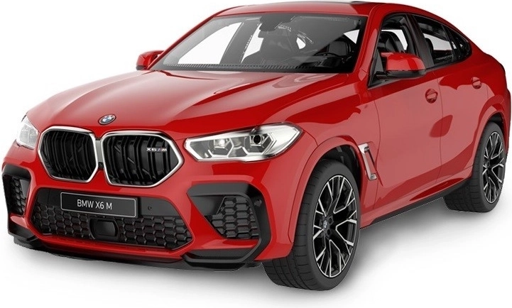 Diaľkovo ovládané auto BMW X6 M Rastar 1:14 červené