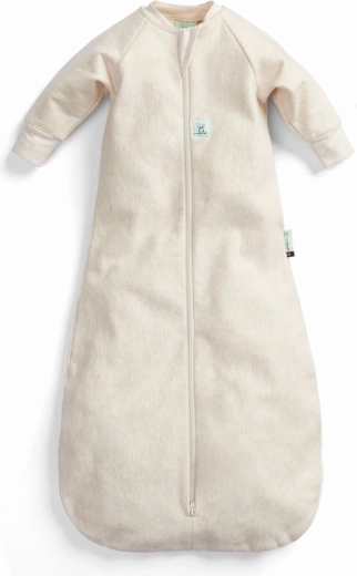 ErgoPouch detský spací vak s rukávmi z organického džerseja Oatmeal Marle, 8–24 mesiacov, 8–14 kg, 1 TOG