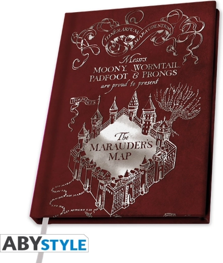 Harry Potter zápisník A5 – Pobertov plánik
