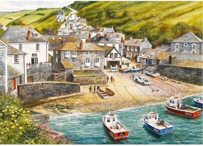Gibsons puzzle Prístav Port Isaac, Cornwall – 500 dielikov