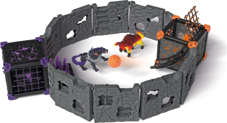 Schleich Eldrador creatures aréna battlecave láva x tieň
