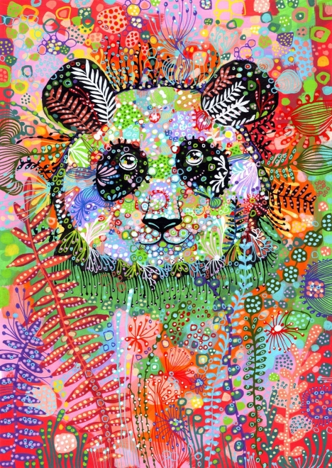 Enjoy puzzle záhadná panda 1500 dielikov