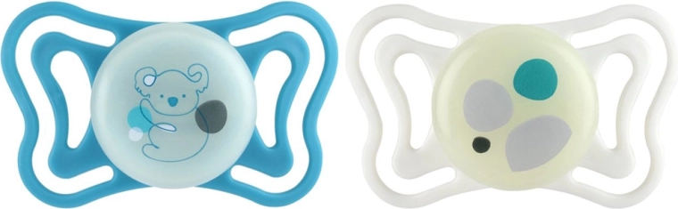 Chicco cumlíky PhysioForma Light silikónové ortodontické neutral 16–36 m, 2 ks