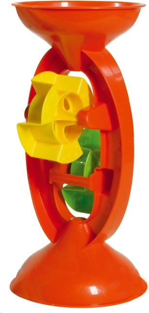 Androni mlynček na piesok a vodu 25 cm – Červený