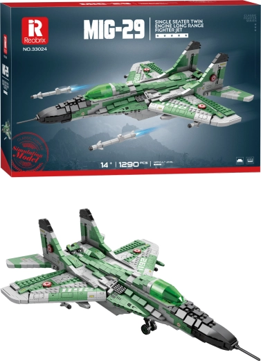 Stavebnica stíhačky MiG-29 (1290 dielikov)