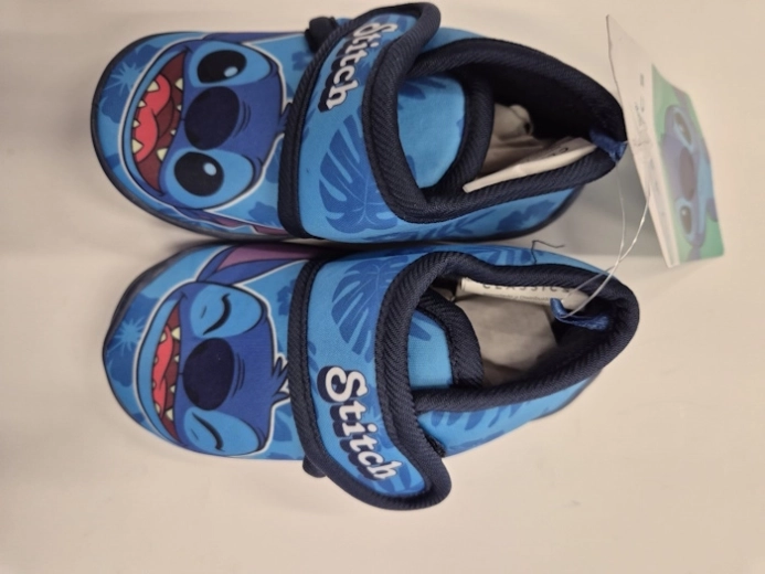 Disney Stitch dievčenské domáce papuče – sortiment veľkostí 22–27 (6 párov)