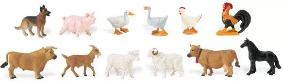 Život na farme – vak s miniatúrami (48 ks)