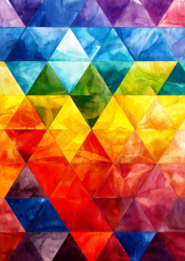 Enjoy Puzzle Trojuholníková harmónia 1000 dielikov