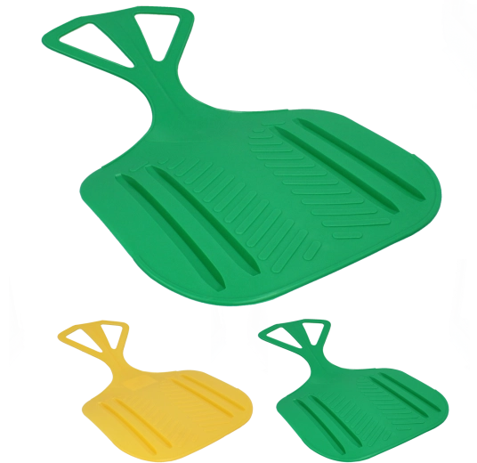 Plastový klzák v tvare jablka pre deti aj dospelých