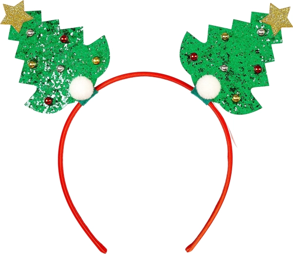 Souza čelenka do vlasov s vianočnými stromčekmi pre deti