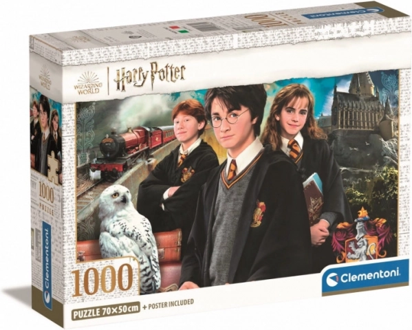 Hádanky 1000 dielikov Harry Potter od Clementoni
