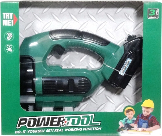 Detská aku vŕtačka s vymeniteľnými nadstavcami