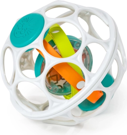 Chrastítko OBALL Baby Einstein Grip & Spin pre bábätká
