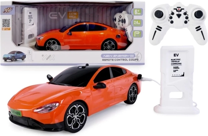RC elektrické auto s nabíjacou stanicou