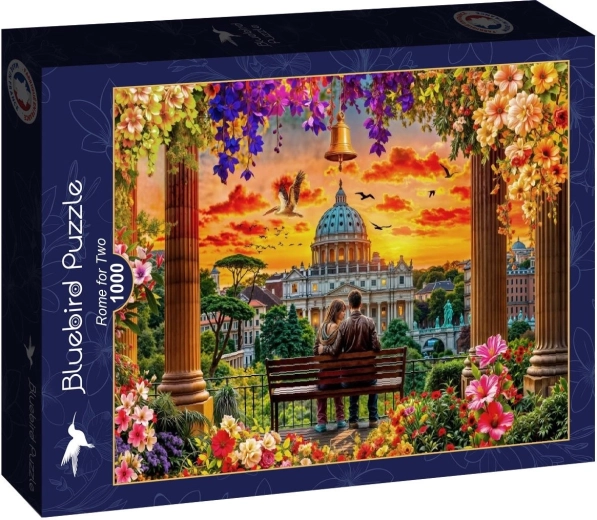 Puzzle Bluebird „Rím pre dvoch“ 1000 dielikov