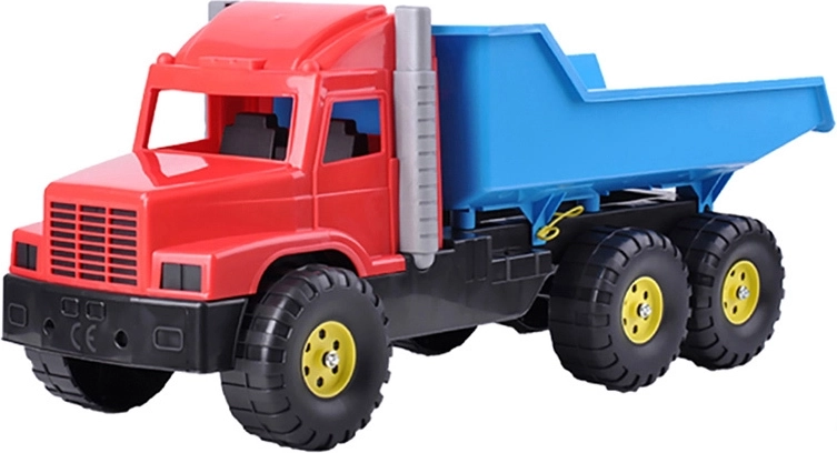 Detské nákladné auto Tatra sklápačka 77 cm červeno-modré - 1 kus
