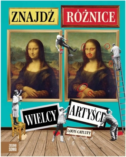 Kniha Nájdi rozdiely – veľkí umelci