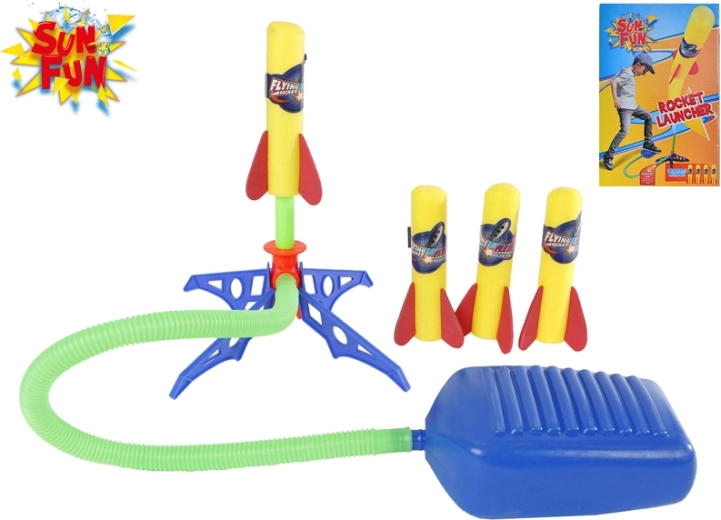 Sun Fun vystreľovač penových rakiet pre deti