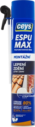 Montážna a lepiaca PU pena 750 ml CEYS