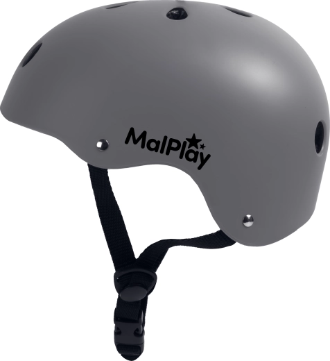 detská cyklistická prilba SafeKiddo sivá (S, 48–54 cm)