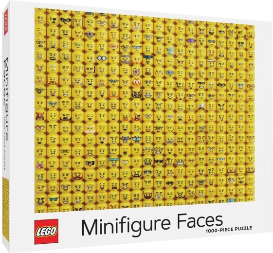 Chronicle Books LEGO tváre minifigúrok puzzle 1000 dielikov