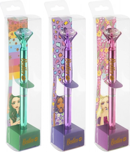 Guľôčkové pero s diamantom Besties