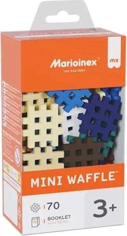 Mini vafľové kocky 70 dielikov