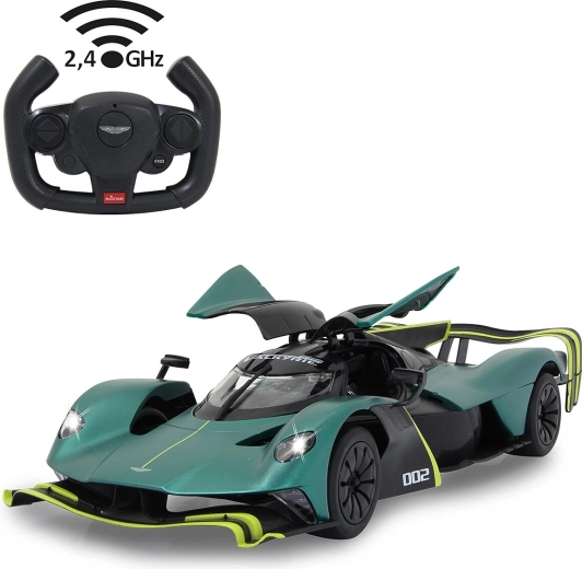 Rádiom riadený Aston Martin Valkyrie AMR Pro 1:14 tmavozelený