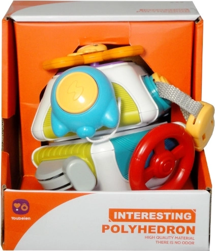 Senzorická edukačná kocka 10v1 pre malé deti