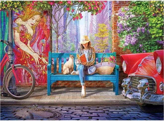 Puzzle Anatolian Ranné čítanie 1000 dielikov