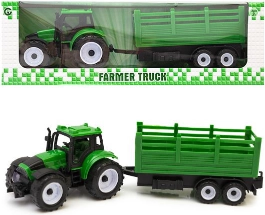 Traktor s prívesom - 1 kus