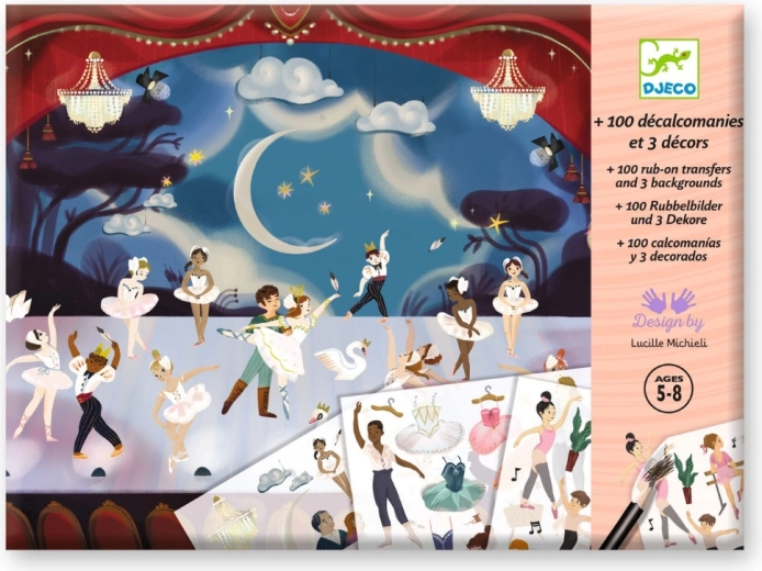 Djeco kreatívna sada balet