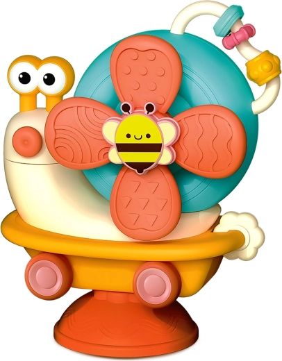 Senzorický spinner s prísavkou v tvare slimáka