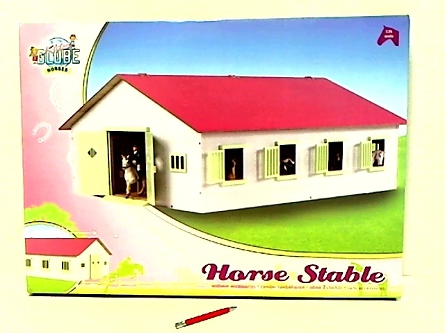 Drevená stajňa pre kone so siedmimi boxmi Kids Globe