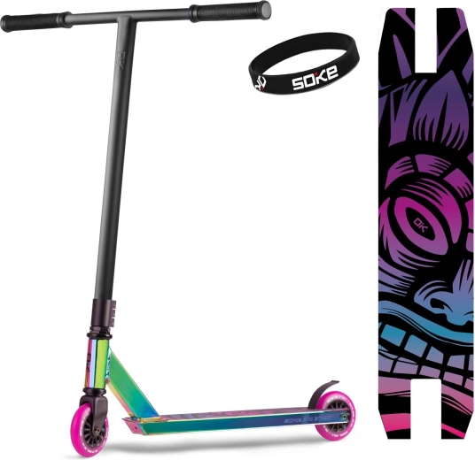 Soke Evo Street čierna neochrome freestyle kolobežka