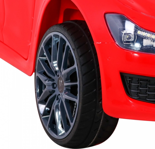 Elektrické autíčko Maserati Ghibli pre deti s diaľkovým ovládaním – Červená