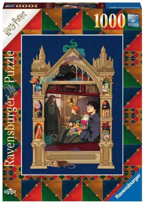 Ravensburger puzzle Harry Potter Cesta do Rokfortu 1000 dielikov